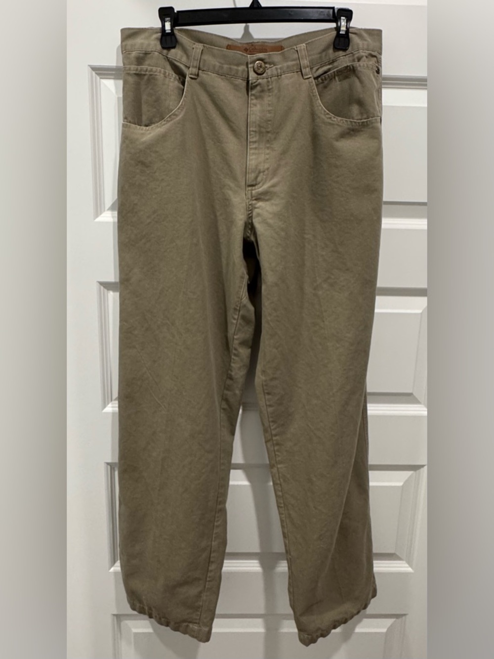34/32 Columbia River Lodge Men's Olive Tan Shotgun Hunting Field Pants Chinos